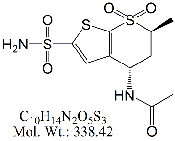 Dorzolamide N-Desethyl N-Acetyl Impurity
